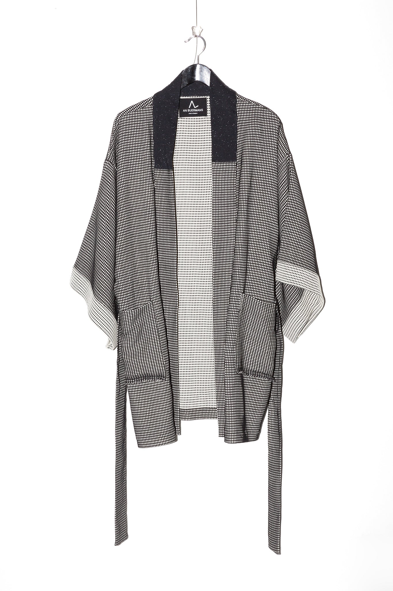 KIMONO Black wool SOLD OUT