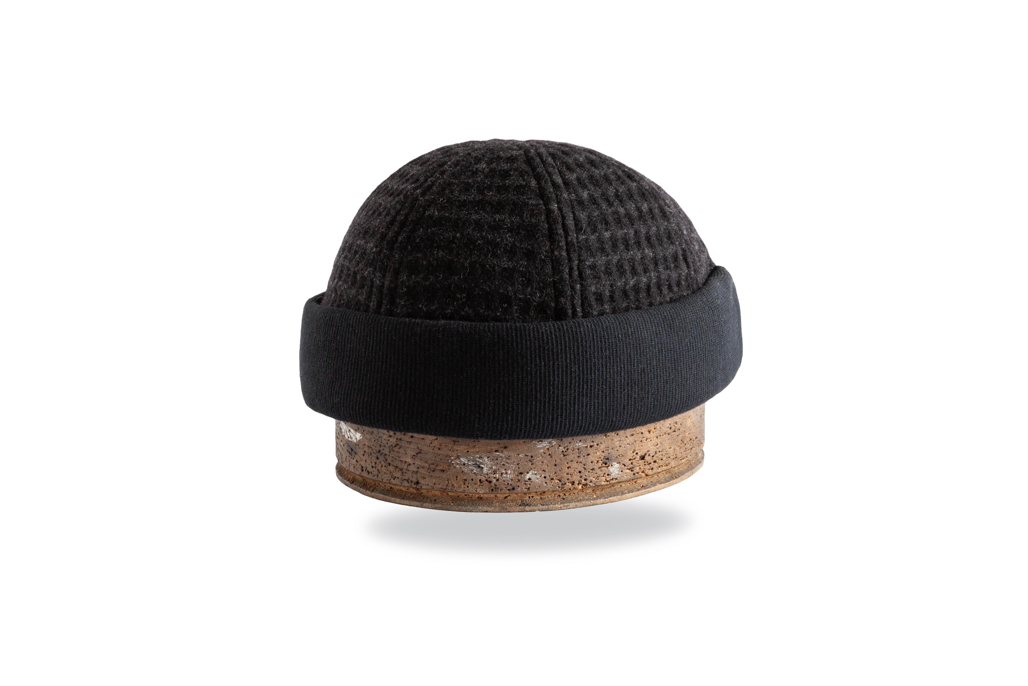 AN BUERMANS X DEPETTER COLLAB -WOOL GREY CAP 'without' cap